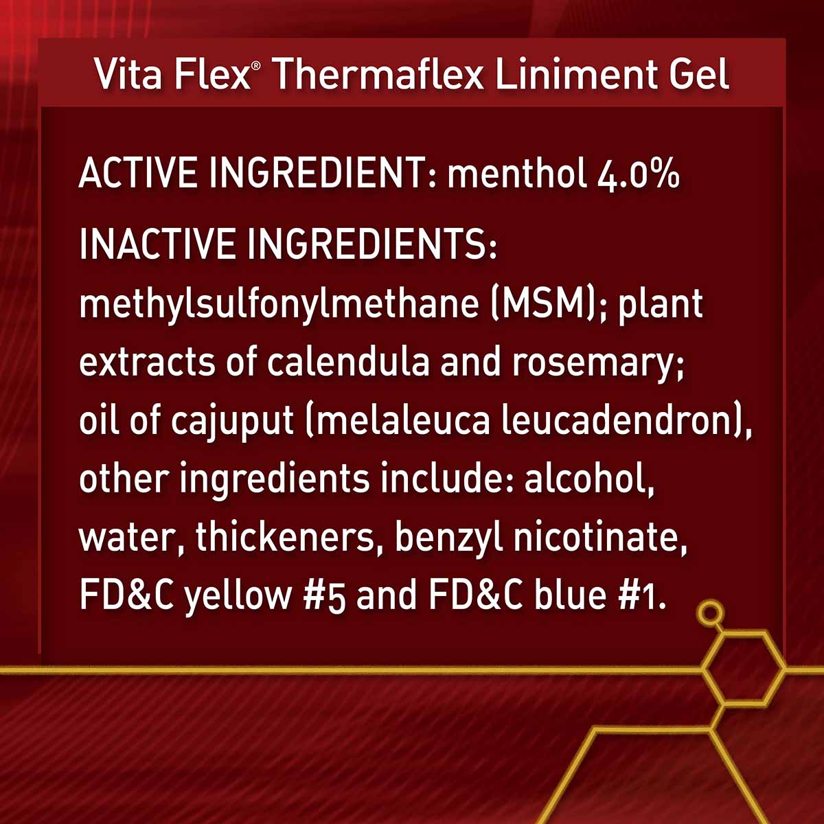 Thermaflex Liniment Gel with MSM, 12 oz - Image 9