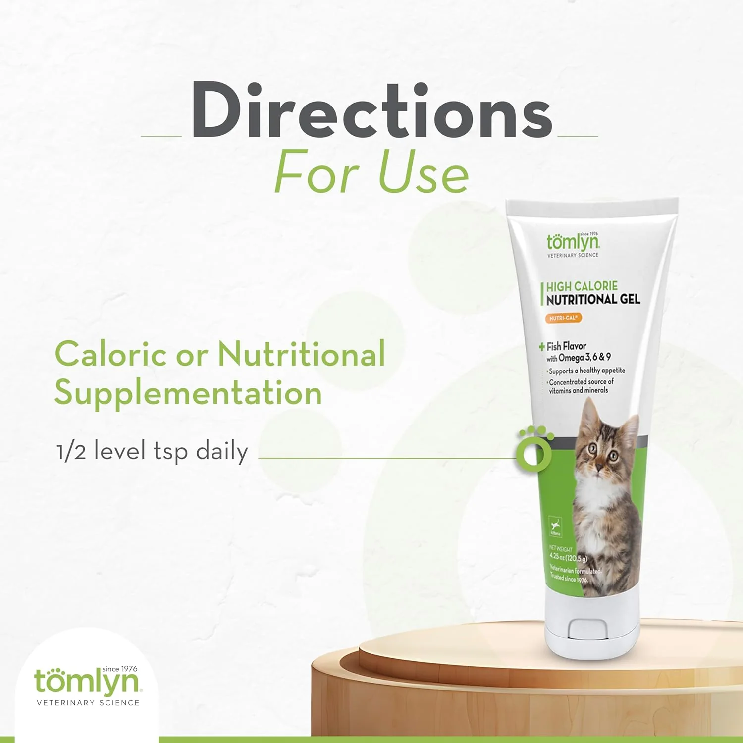 Nutri-Cal® High Calorie Nutritional Gel Fish Flavor for Kittens, 4.25 oz - Image 5