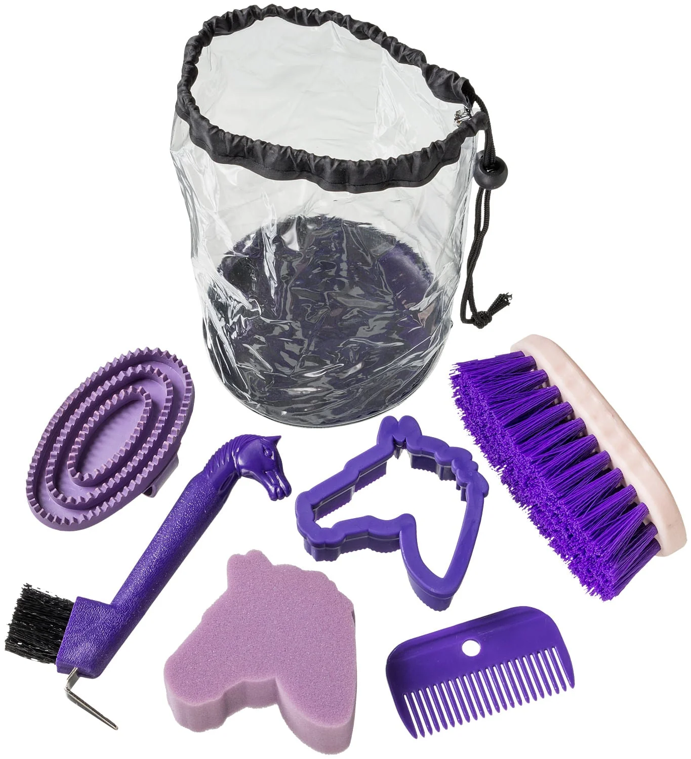 Tough1 Jr. Horse Grooming Kit, 6 Piece - Image 7