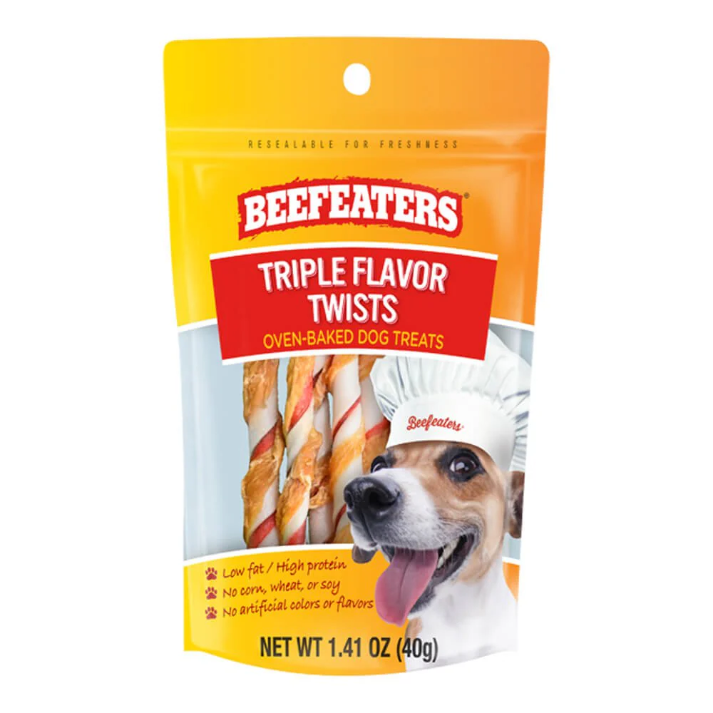 Beefeaters Triple Chicken Flavor Dog Twists - Image 2