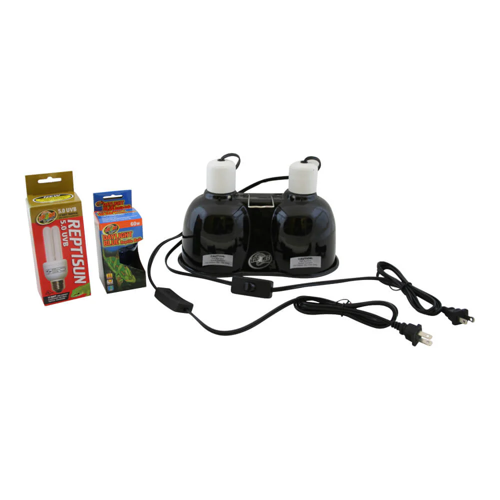 Zoo Med Tropical Reptile UVB and Heat Lighting Kit - Image 4