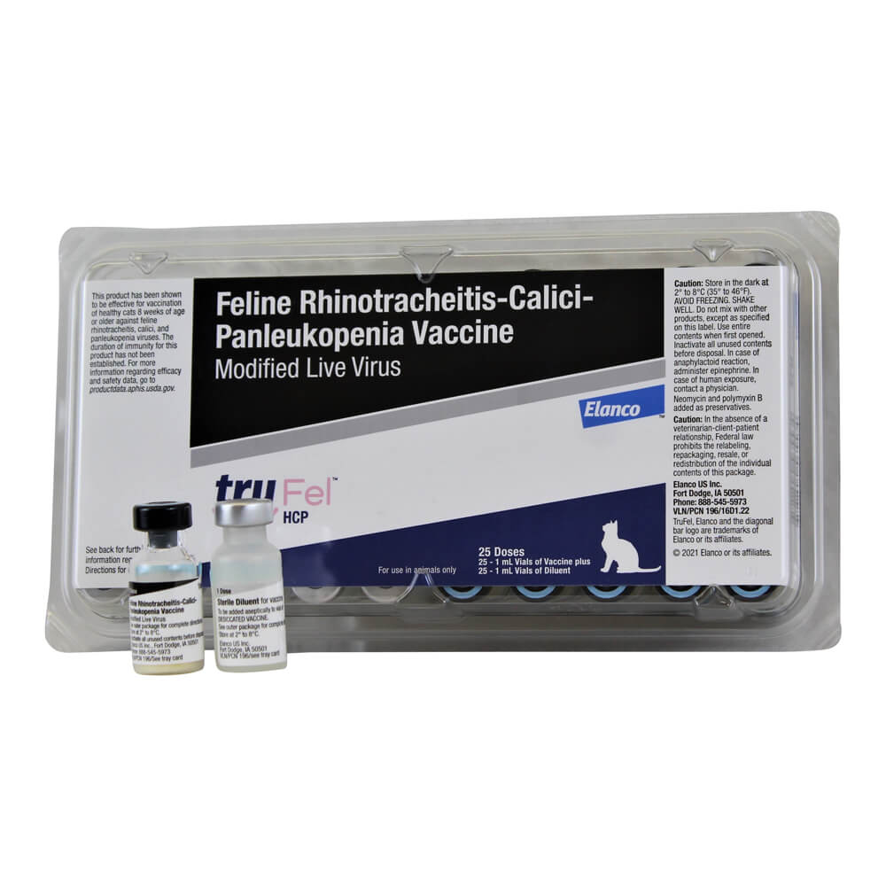 TruFel HCP Injectable Cat Vaccine, 25 x 1 mL Tray - Image 3