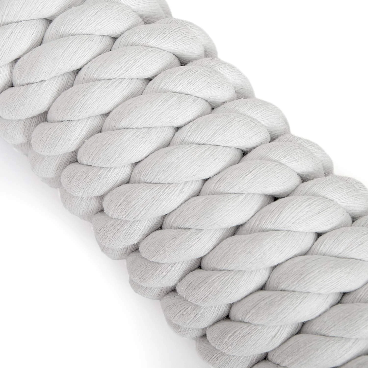 Jeffers Twisted Solid Cotton Horse Lead Ropes with Brass Bolt Snap, 10' L - Image 5