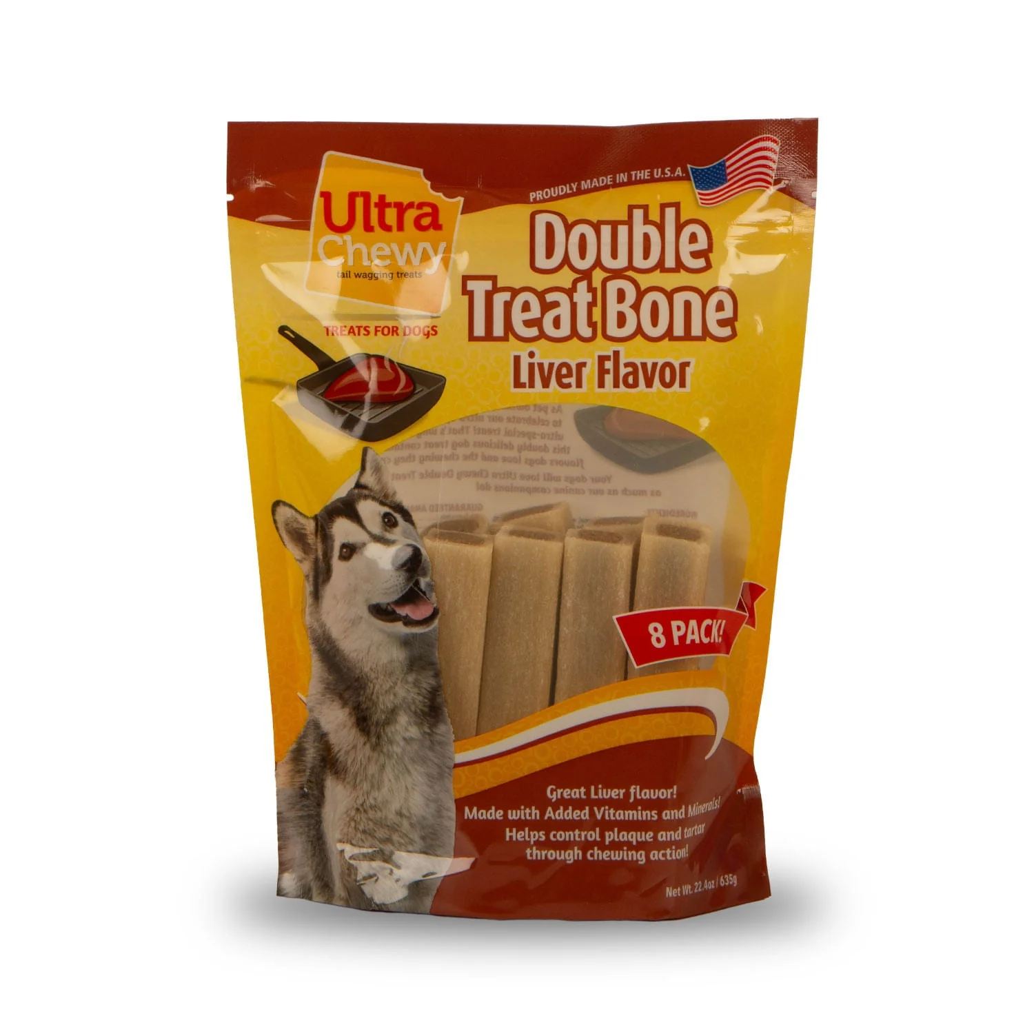 Ultra Chewy Double Treat Bone Dog Treats - Image 19