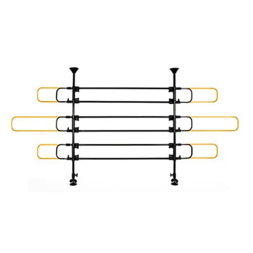 Universal 6-Bar Vehicle Pet Barrier, Black - Image 5