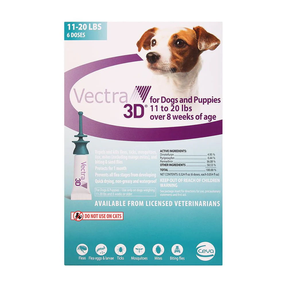 Vectra 3D Flea & Tick Spot Treatment for Dogs - Image 5