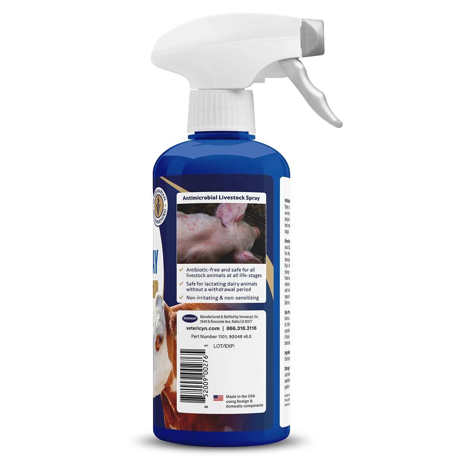 Vetericyn Plus Antimicrobial Livestock Spray, 16 oz - Image 3