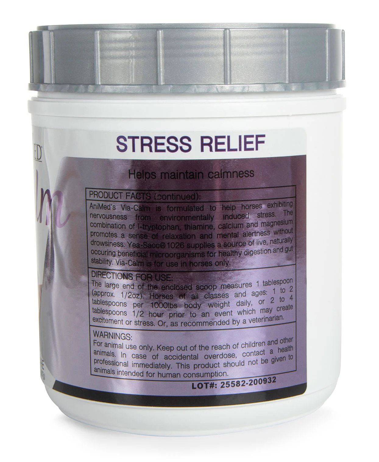 Via-Calm Horse Calming Supplement - Image 3