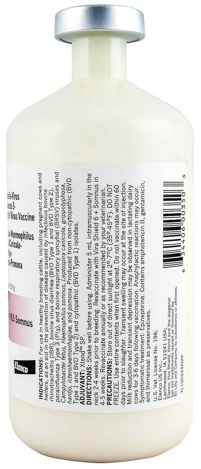 Vira Shield 6 + VL5 Somnus Cattle Vaccine - Image 7