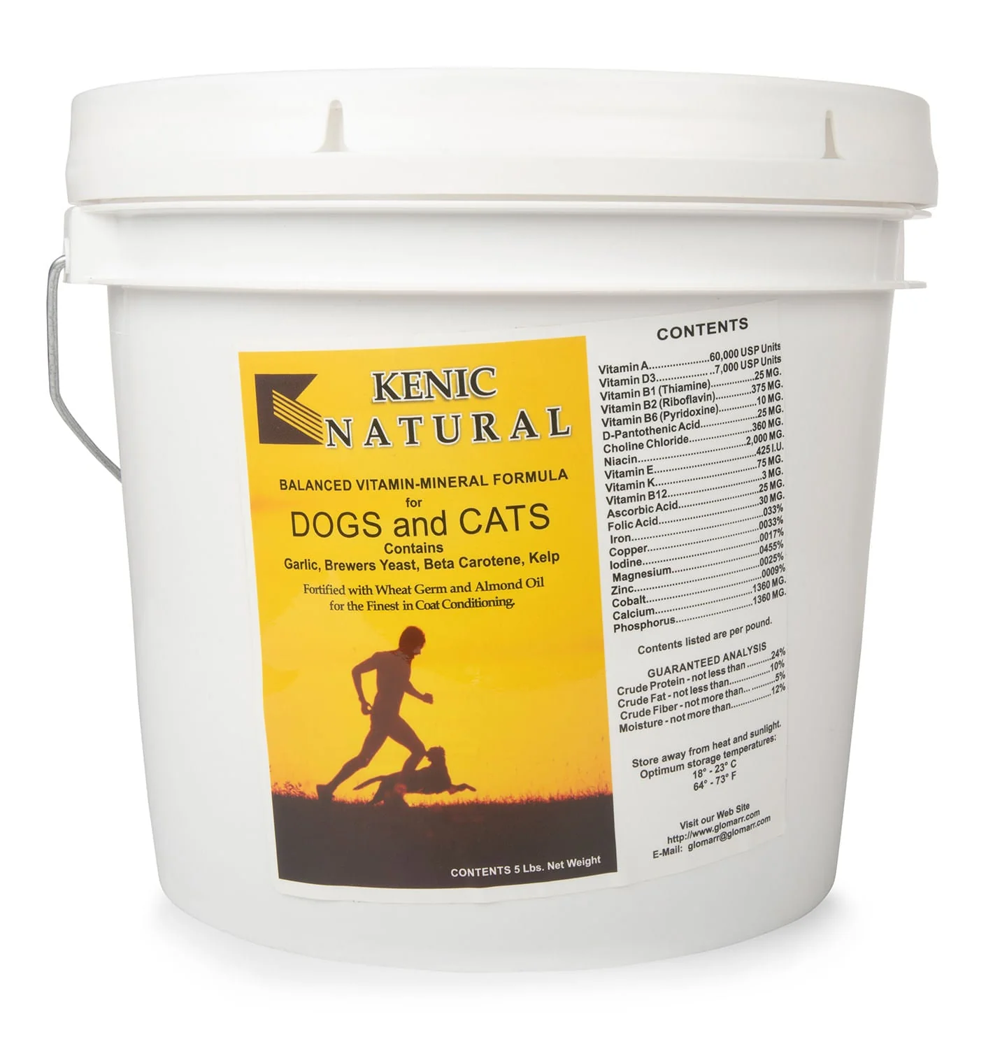 Kenic Natural Vitamin-Mineral Coat Conditioning Supplement for Dogs & Cats - Image 2