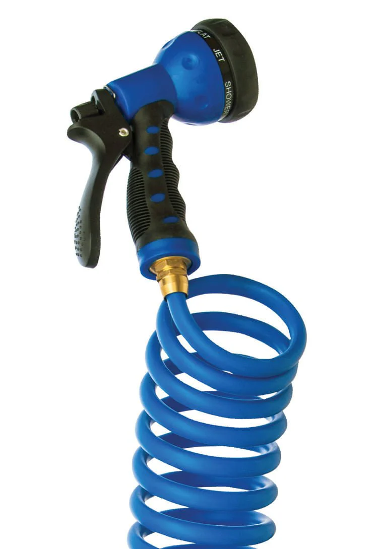 Water Hose with Nozzle, 1/2" x 25'L - Image 2