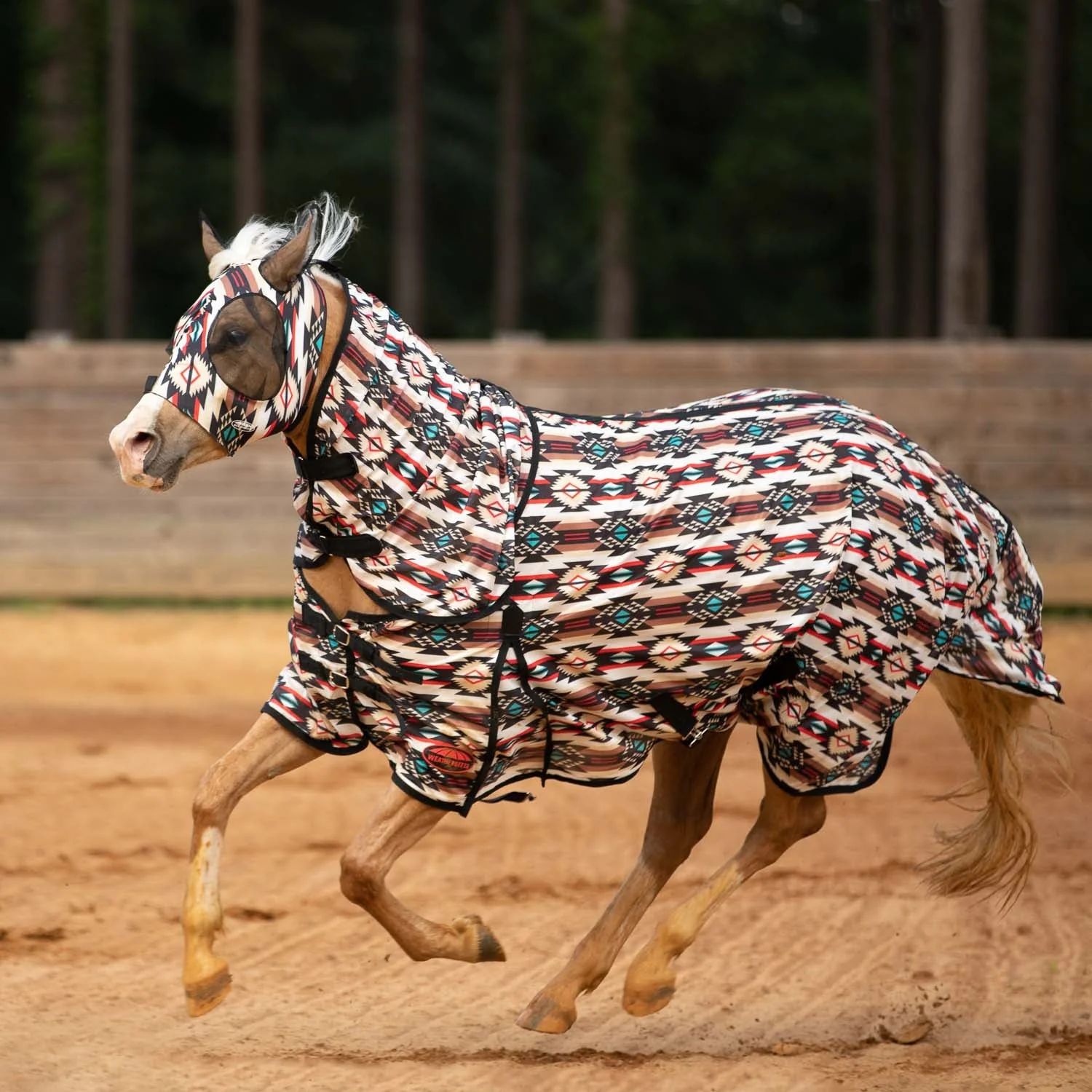 WeatherBeeta ComFiTec Essential Mesh II Fly Sheet with Combo Neck - Breathable Mesh Horse Sheet for Summer & UV Protection - Image 6