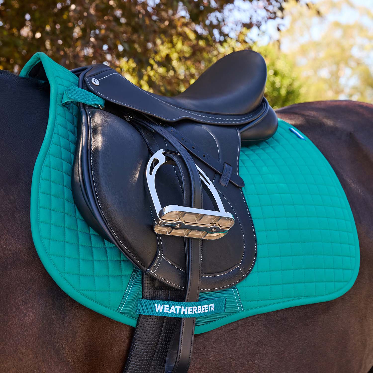 WeatherBeeta Prime Air-Tec All Purpose Equine Saddle Pad for English Riding - Image 2