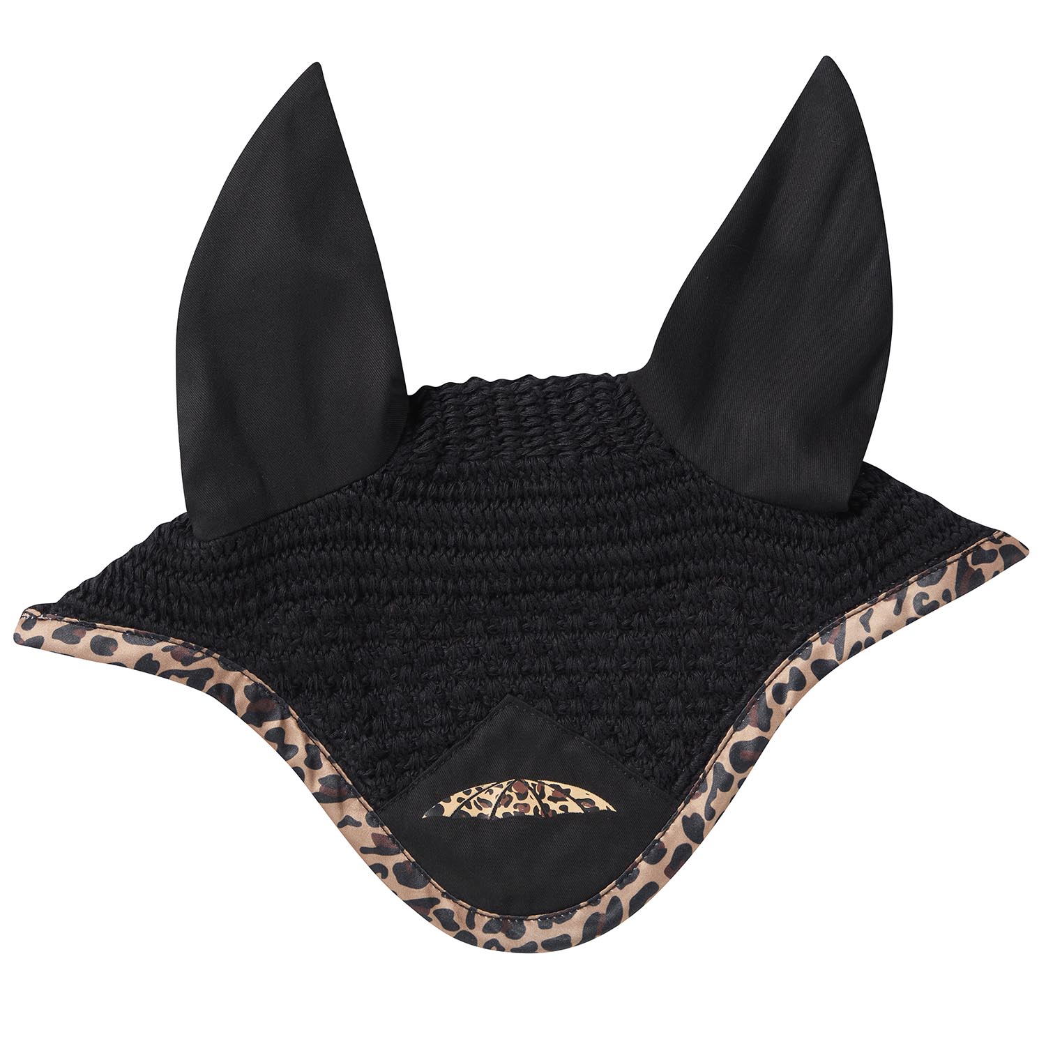 Weatherbeeta Prime Luxe Ear Bonnet for Horses With Printed Trim - Image 2