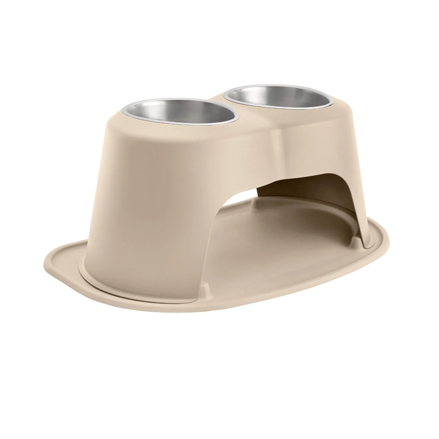 WeatherTech Double High Pet Feeding System, Stainless Steel - Image 30