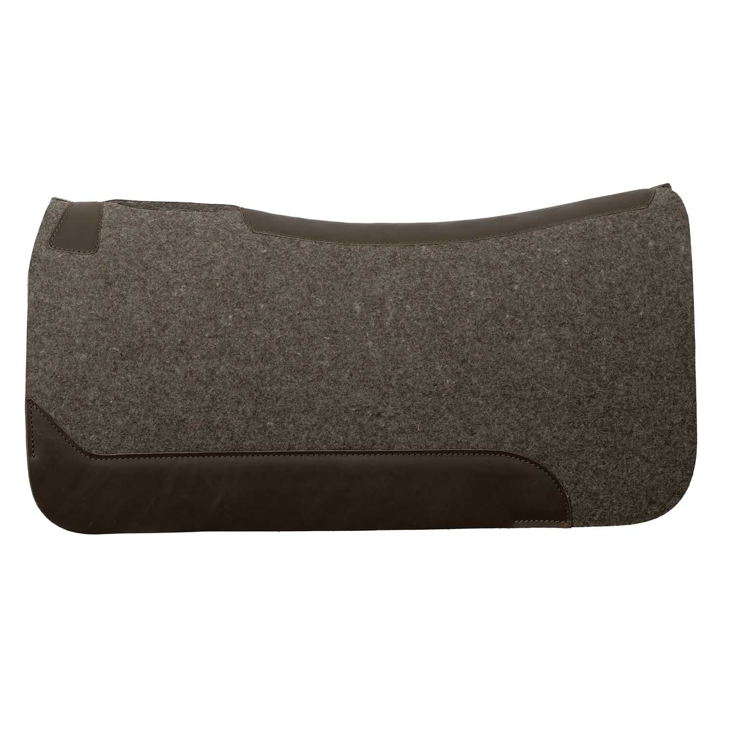 Weaver 100% Wool Contoured Horse Saddle Pad, 31" x 32" x 3/4" - Image 2