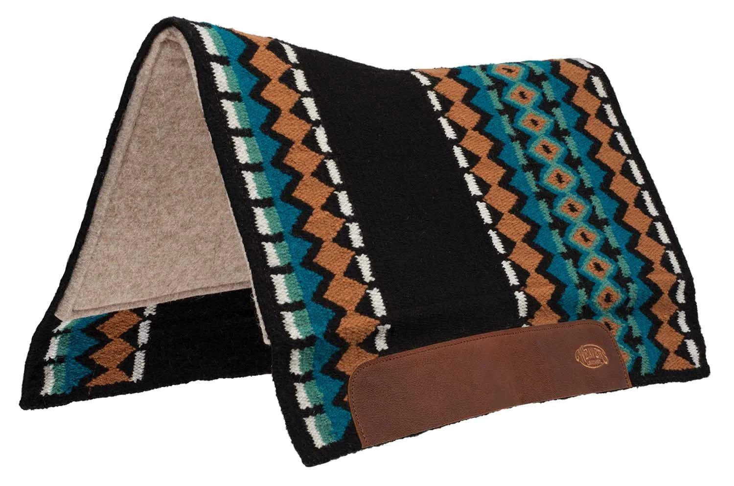 Weaver Flex Contour Wool Blend Felt Saddle Pad, Amarillo - Image 12