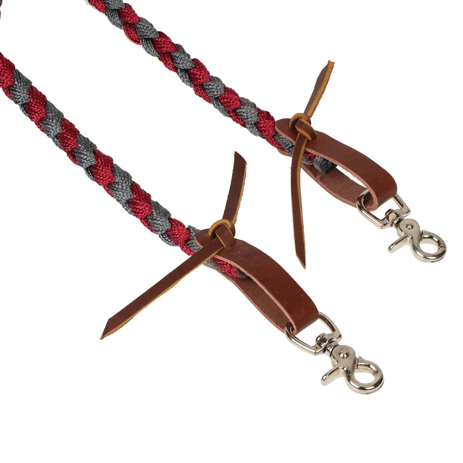 Weaver Polyester Braided Split Reins for Horses - Image 3