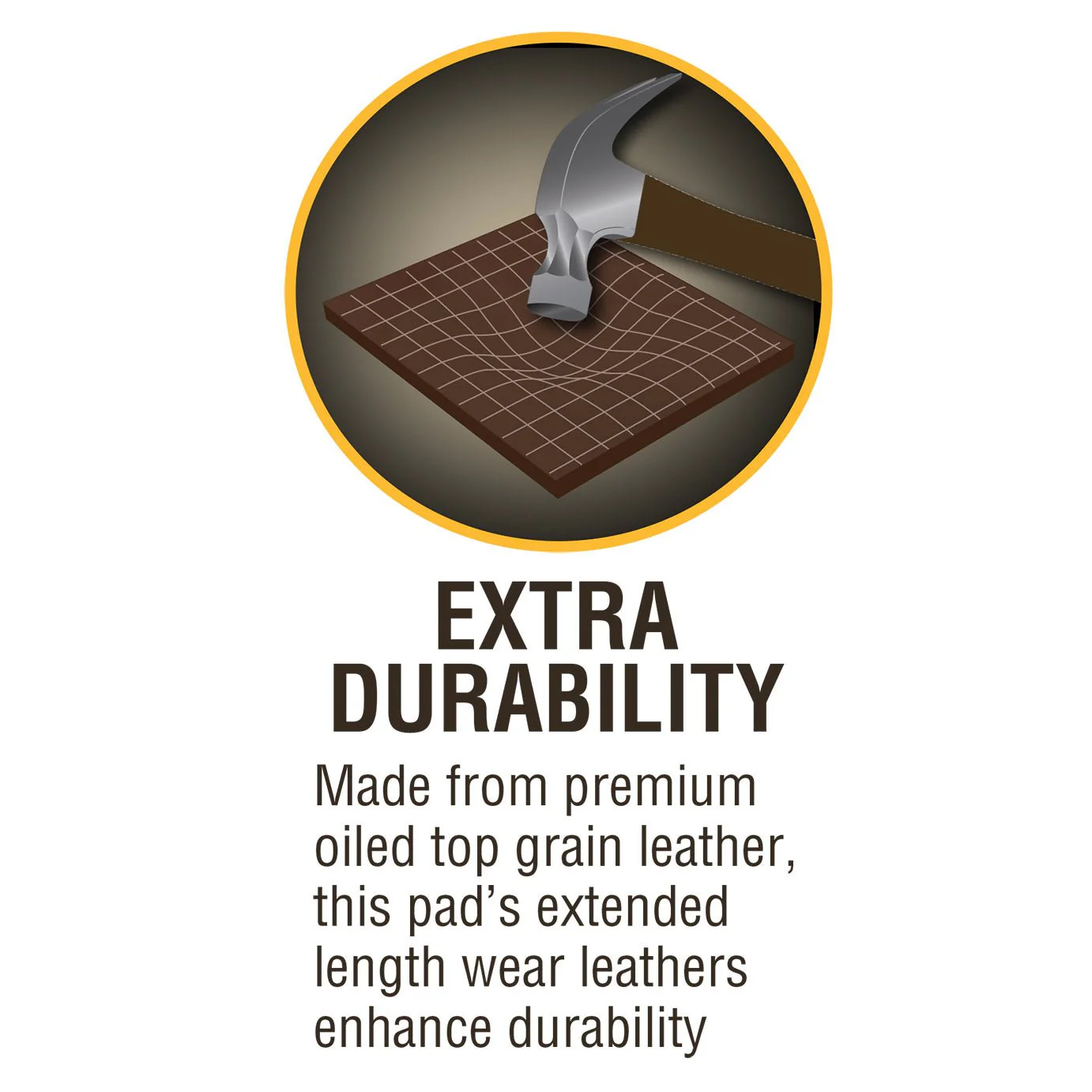 Weaver Synergy Contoured Steam Pressed 100% Merino Wool Felt Performance Saddle Pad - Image 3