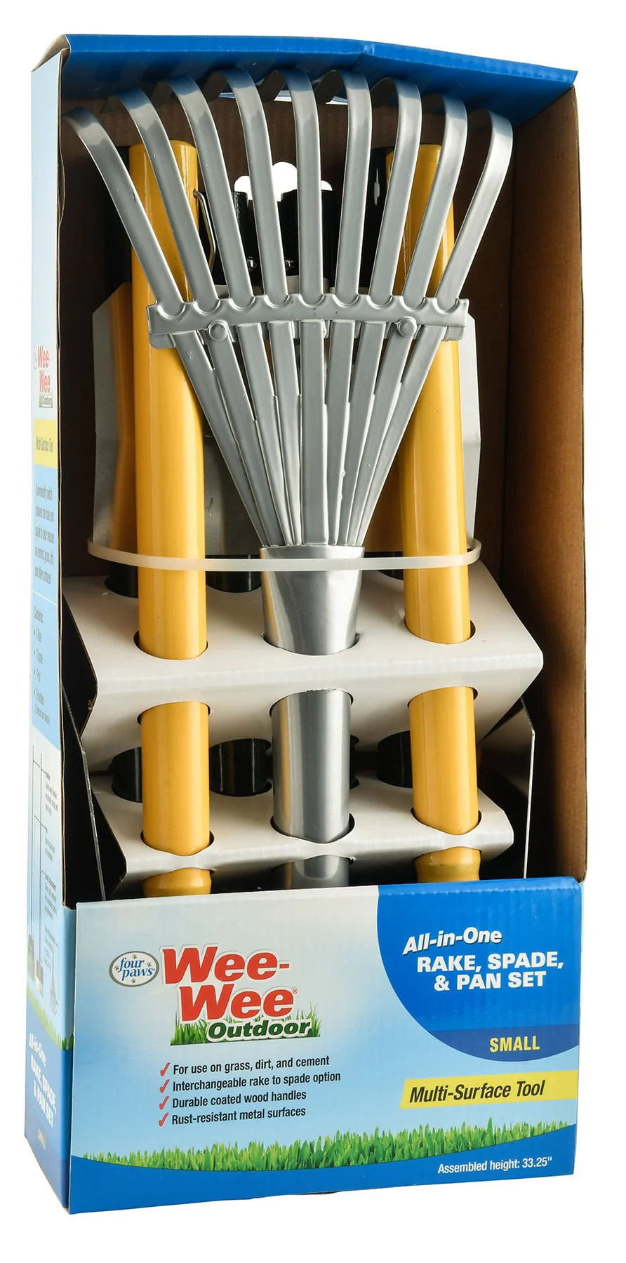 Wee-Wee Outdoor All-in-One Rake, Spade, & Pan Set - Image 8