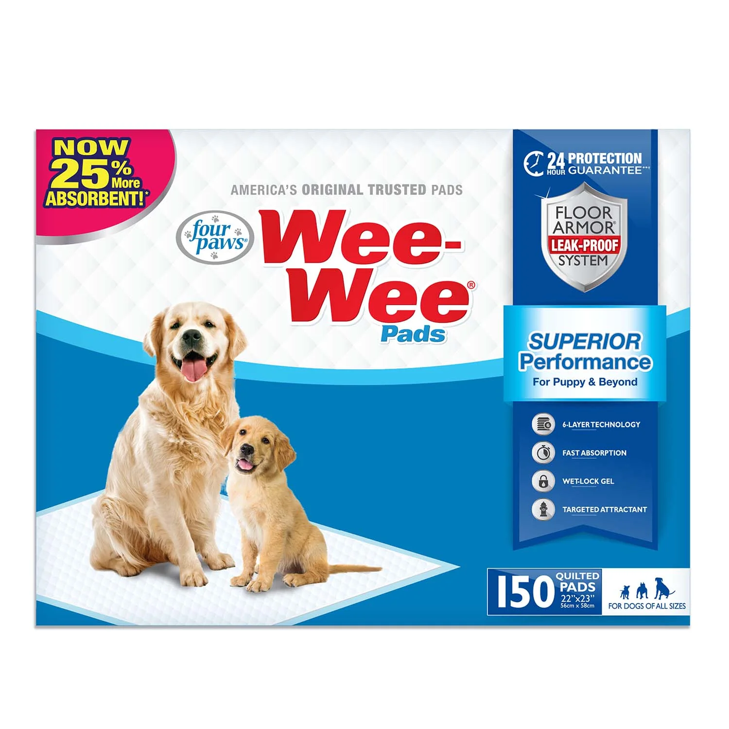 Wee-Wee Superior Performance Dog Pee Pads - Image 16