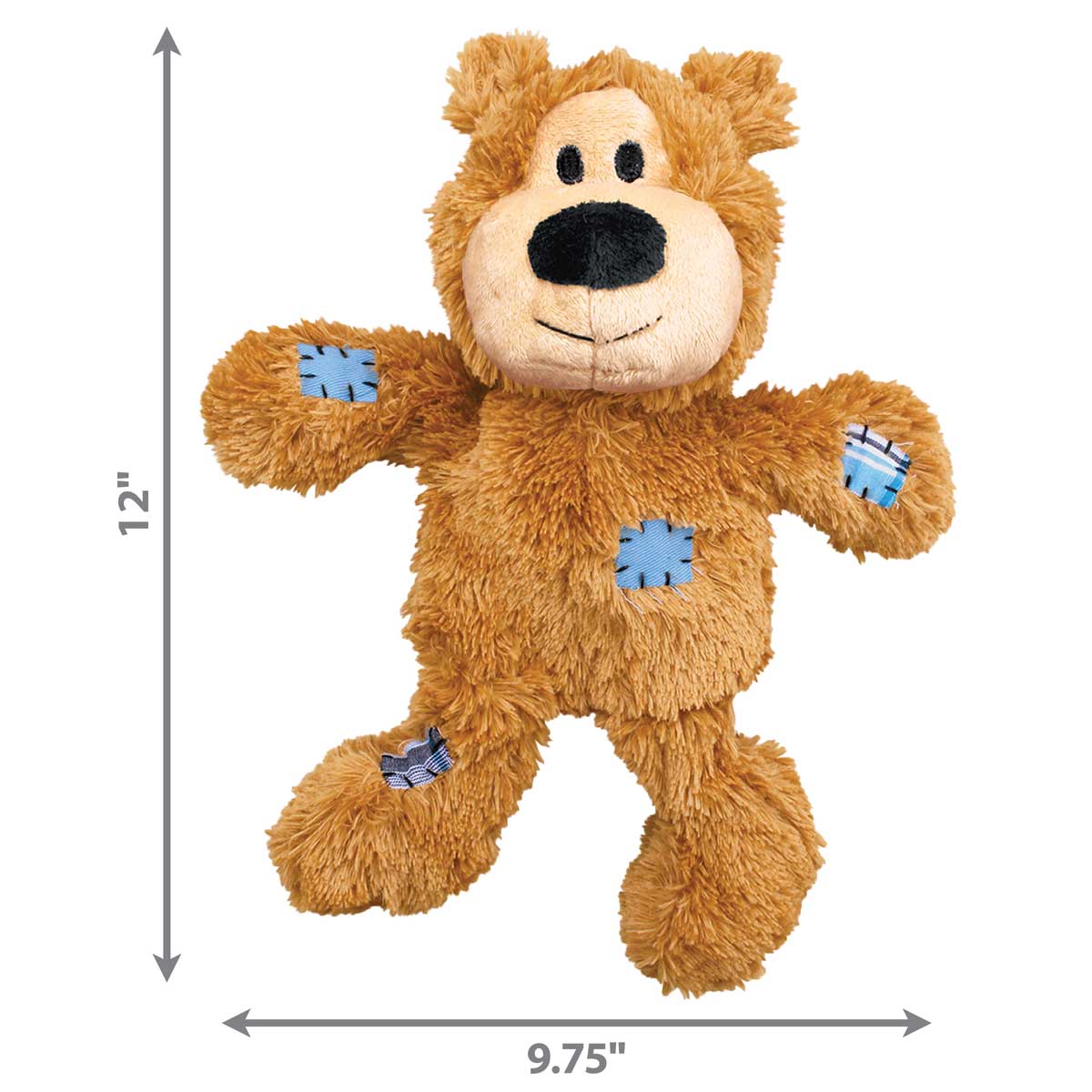 KONG Wild Knots Bear – Soft Plush with Knotted Rope Skeleton, Assorted - Image 13