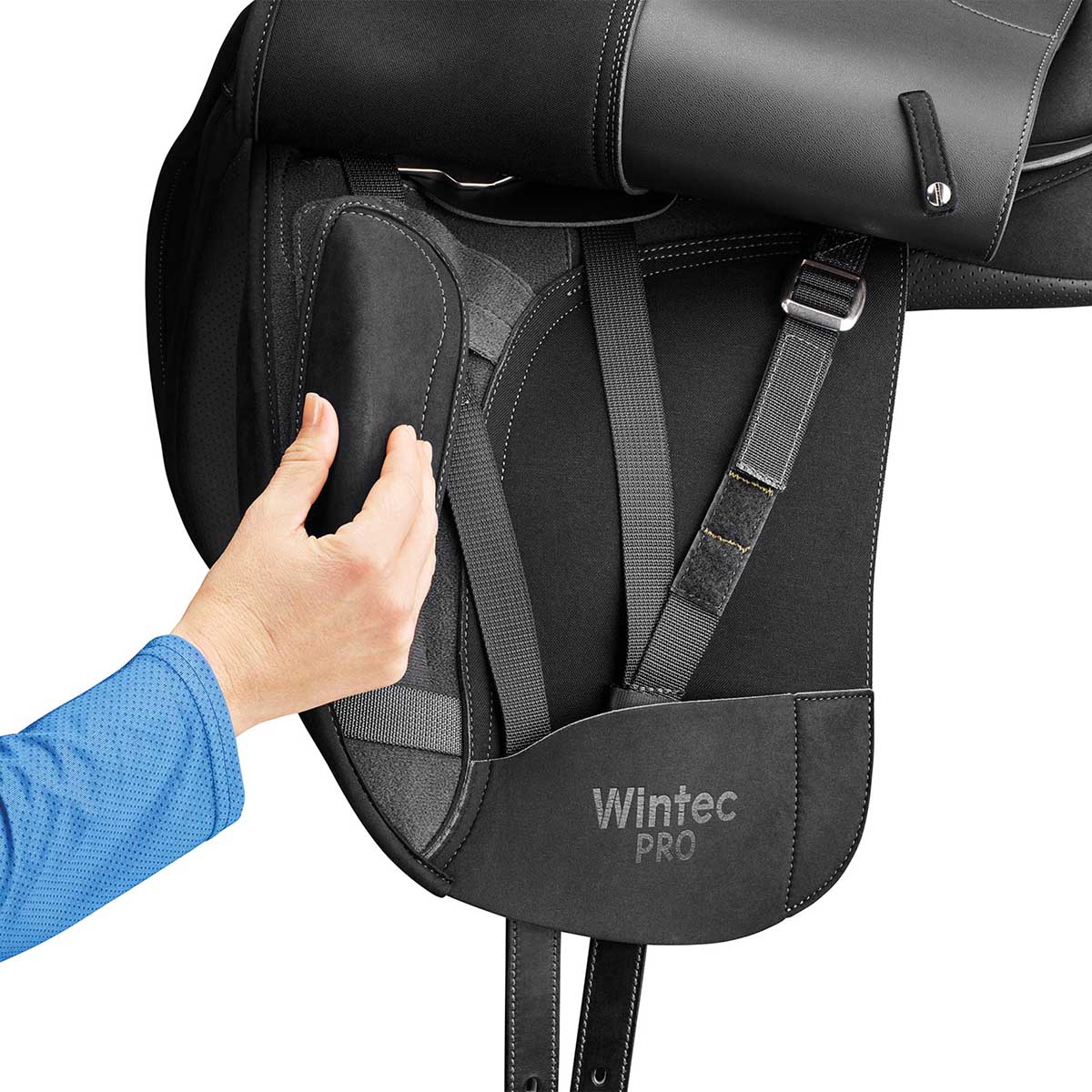 Wintec Pro Dressage Saddle, Black - Image 15