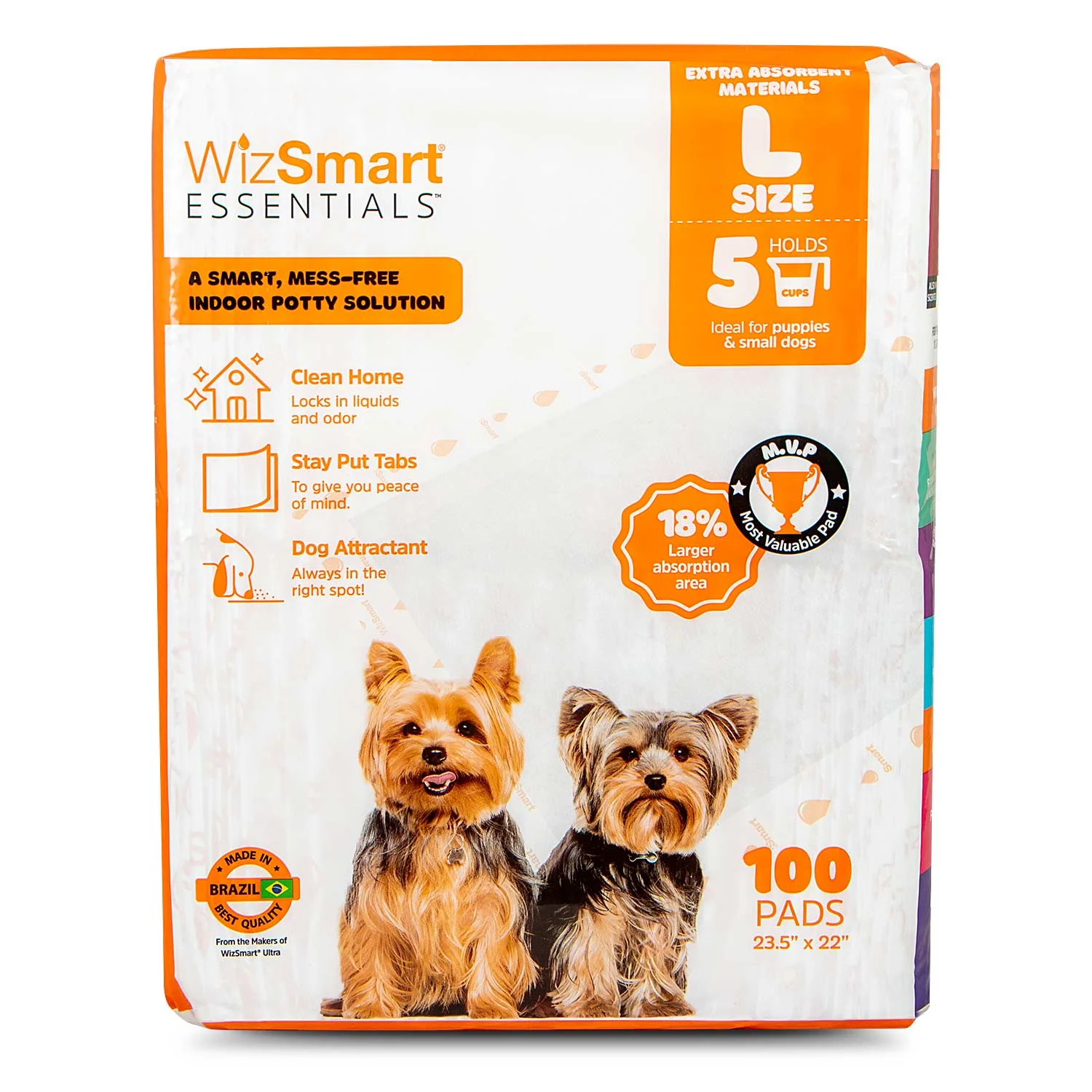 WizSmart Essentials Large Dog Training Pads for Puppies - Image 15