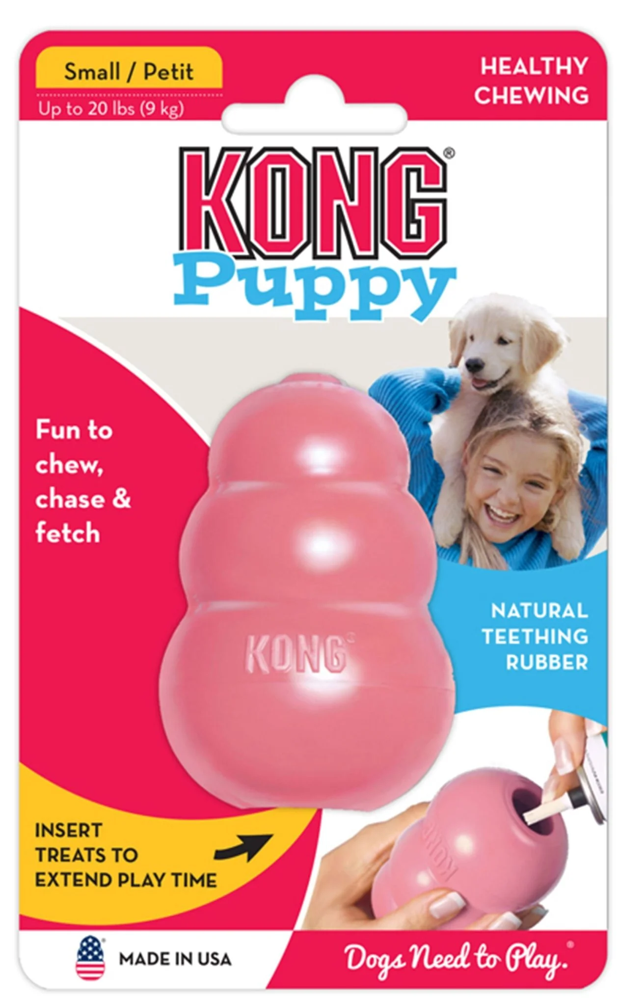 Puppy KONG Treat-Stuffing Chew Dog Toy - Image 7