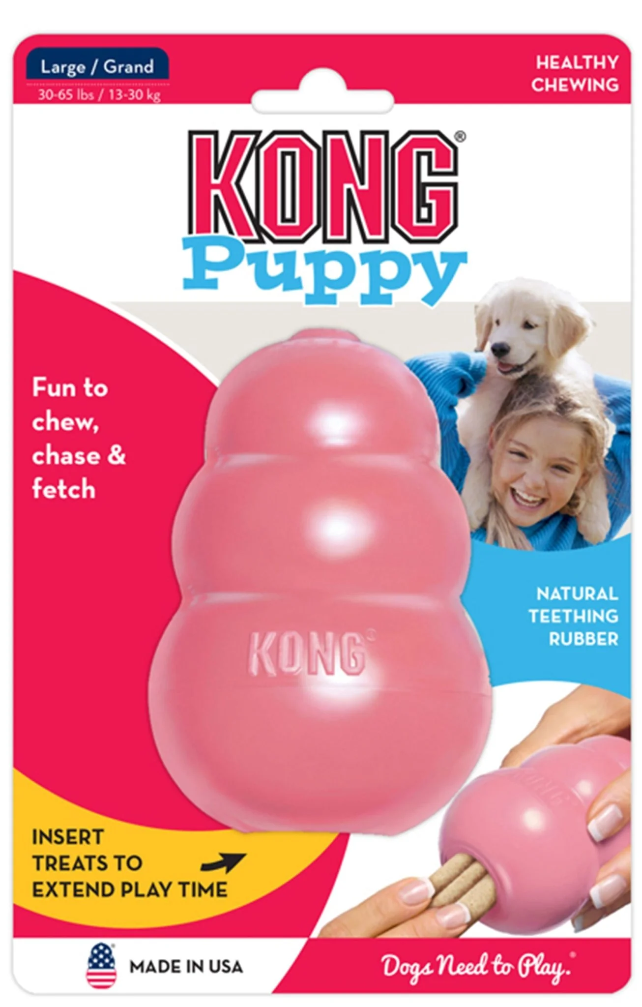 Puppy KONG Treat-Stuffing Chew Dog Toy - Image 9