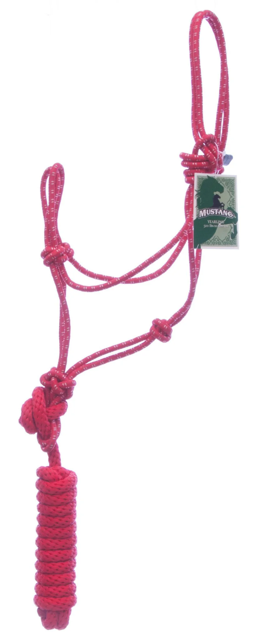 Mustang Yearling Rope Halter and Lead