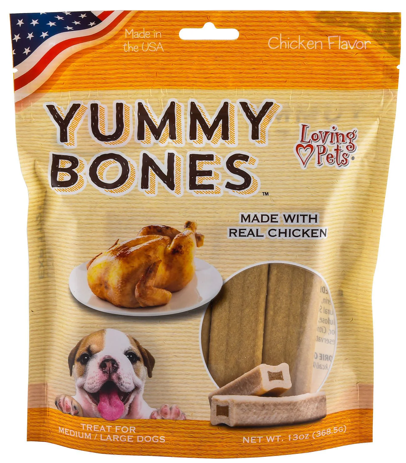 Yummy Bones Dog Treats, 13 oz - Image 3