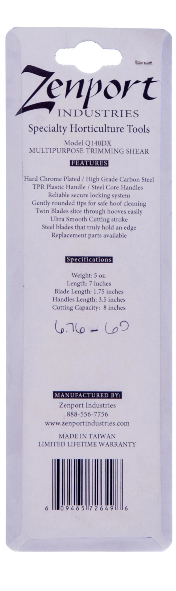 Zenport Multipurpose Trimming Shears, Ivory - Image 2