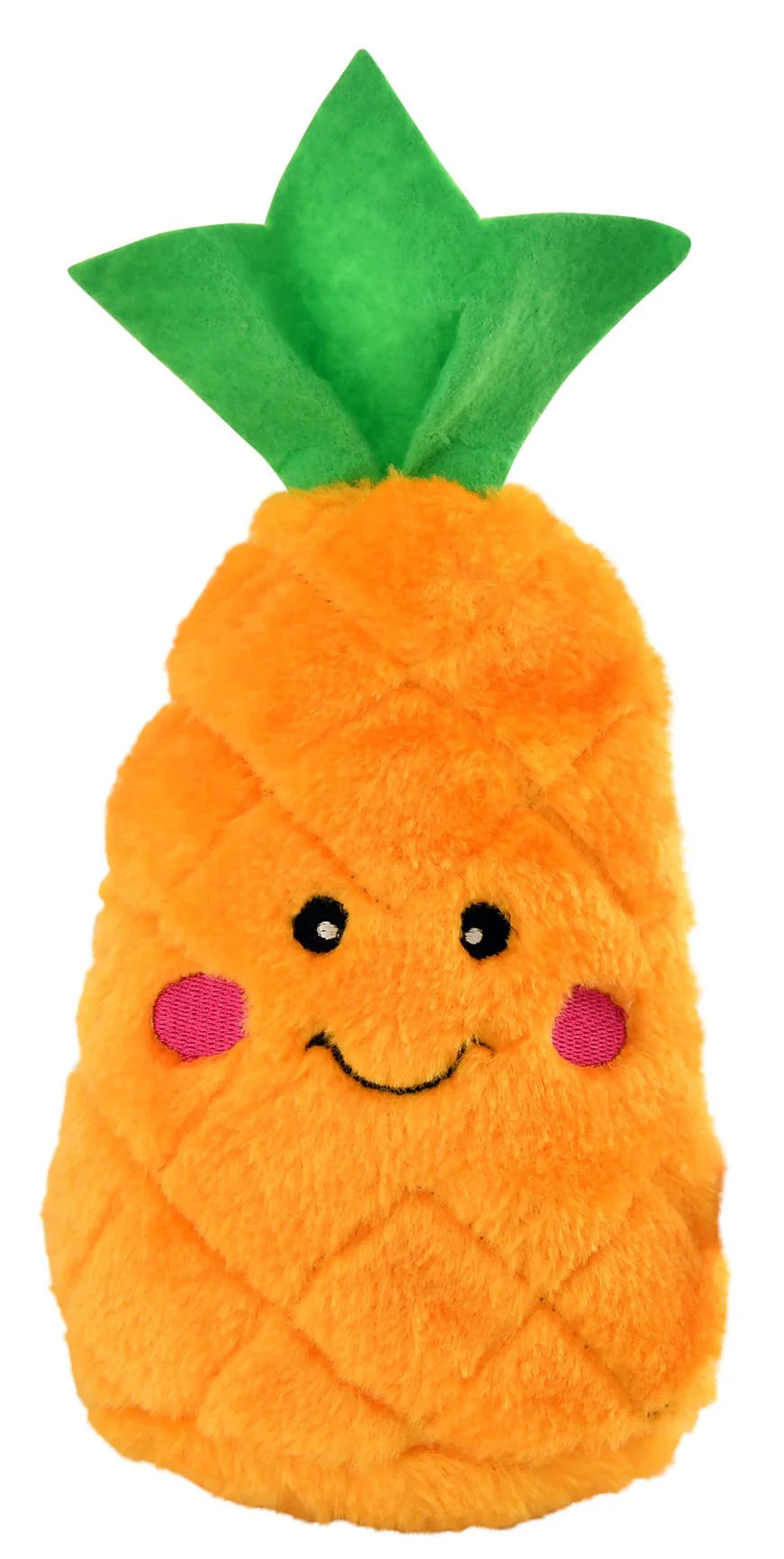 Zippy Paws NomNomz Pineapple Plush Squeaker Dog Toy - Image 2
