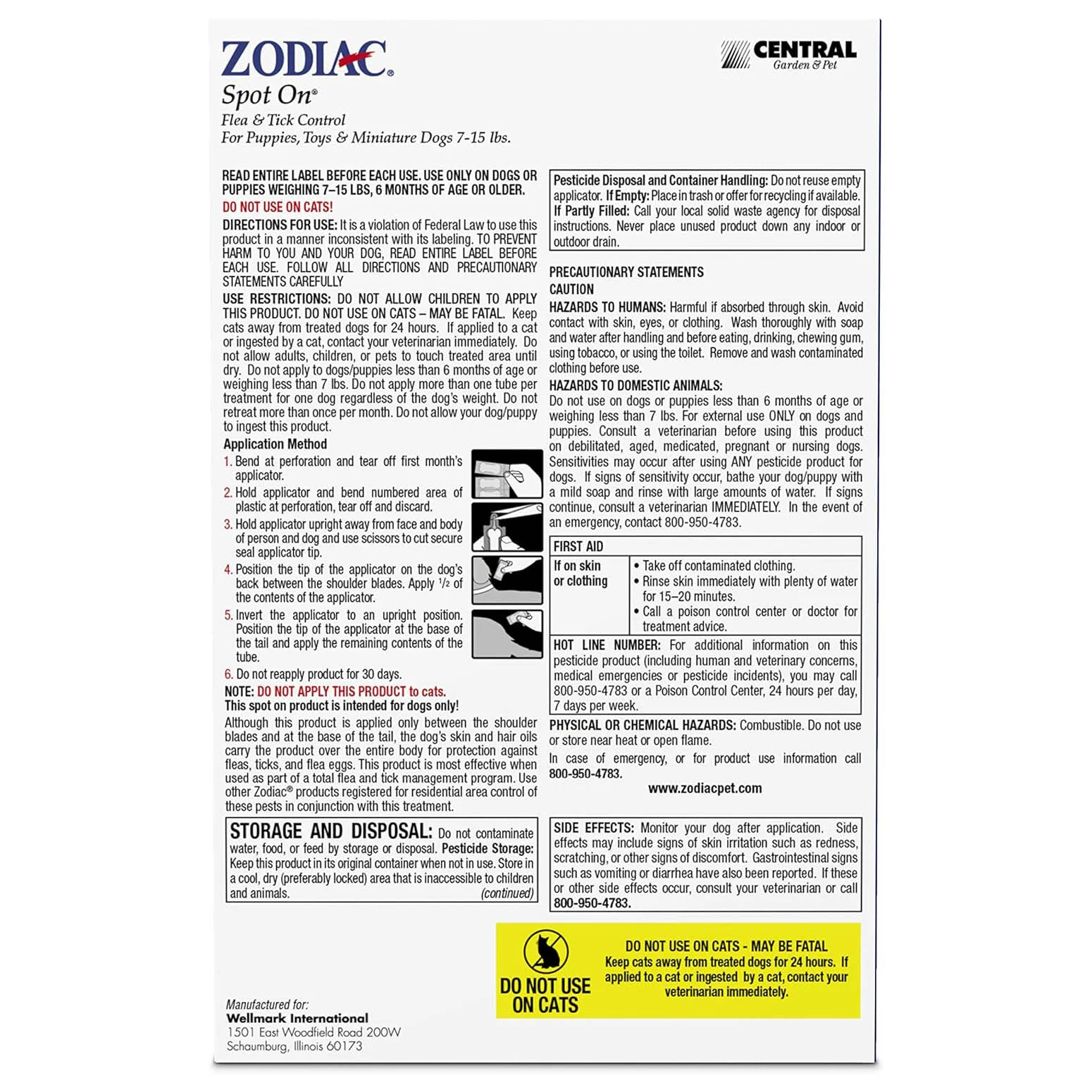 Zodiac Spot On Flea & Tick Control for Dogs & Puppies - Image 4