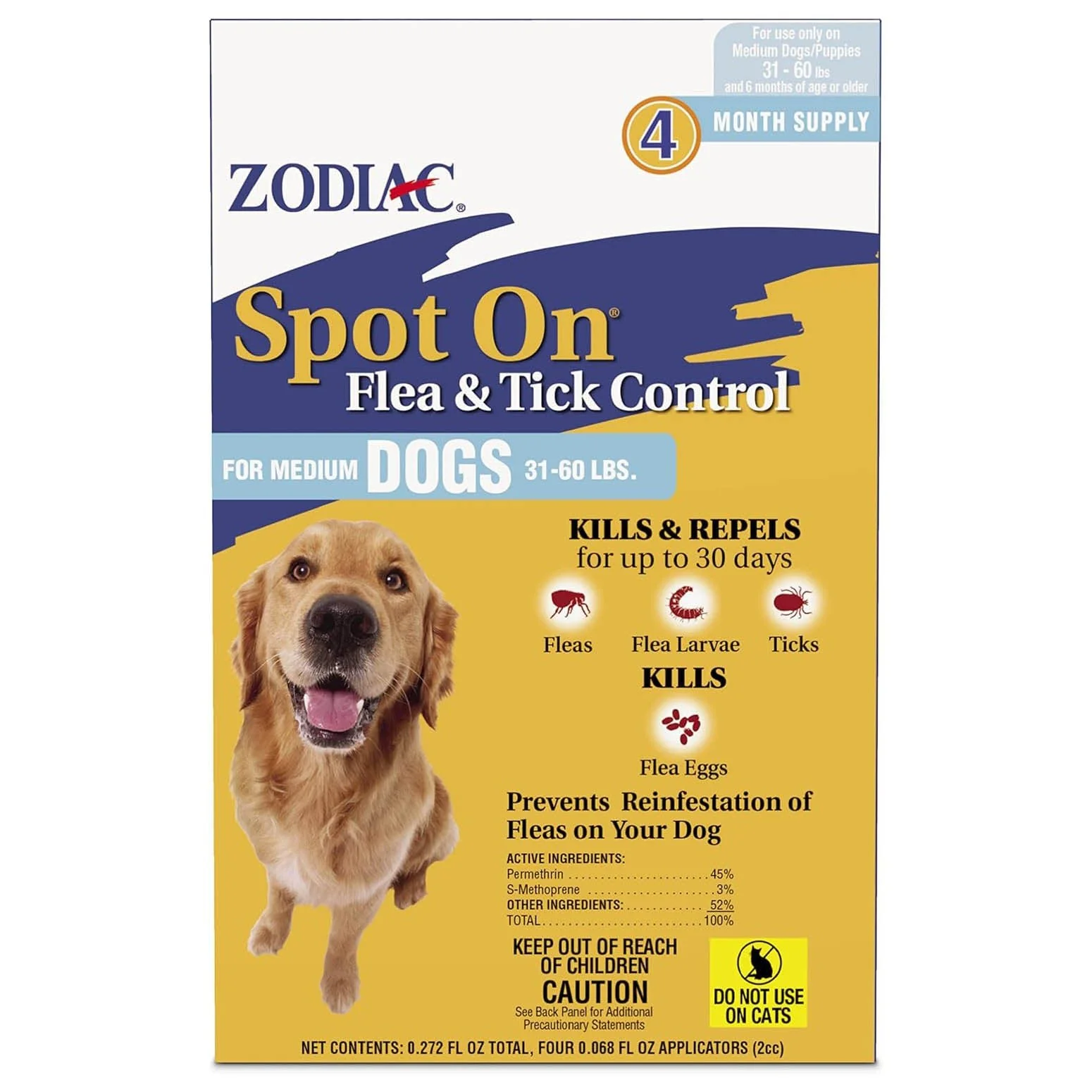 Zodiac Spot On Flea & Tick Control for Dogs & Puppies - Image 5